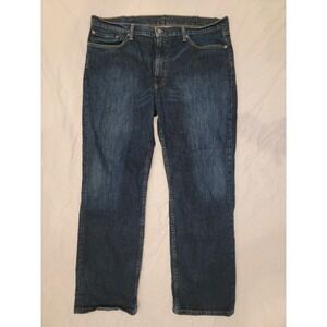 Levi's 514 Stretch jeans - Slim Straight Fit - Men's 40x30 Dark wash, Nice